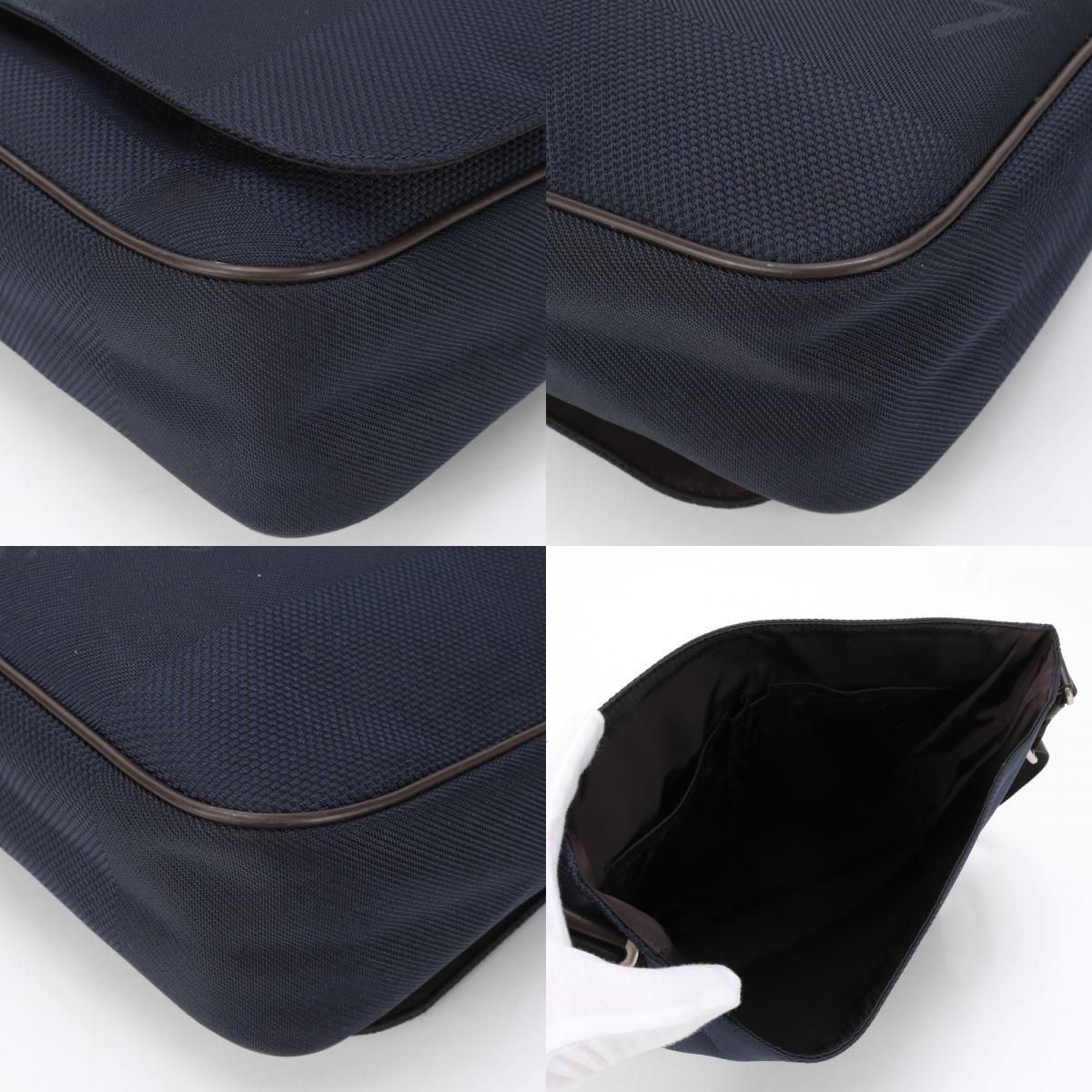 ルイヴィトン ダミエ ジェアン プチ メサジェ ブルーオセアン