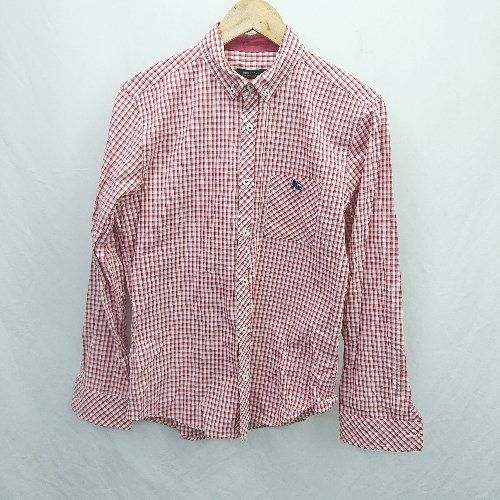 BURBERRY ダニエルリー期 長袖シャツ　Mサイズ 美品】BURBERRY BLACK LABEL シャツ サイズ2 長袖 - メルカリ