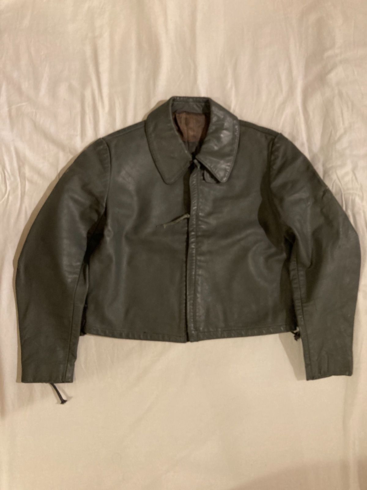 レアサイズ デッドストック 新品 ドイツ軍サブマリンレザージャケット