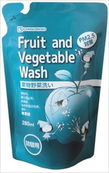 まとめ買い-32点セット Ｆｒｕｉｔ ａｎｄ Ｖｅｇｅｔａｂｌｅ Ｗａｓｈ 果物野菜洗い洗浄剤 詰替え ２８０ｍｌ