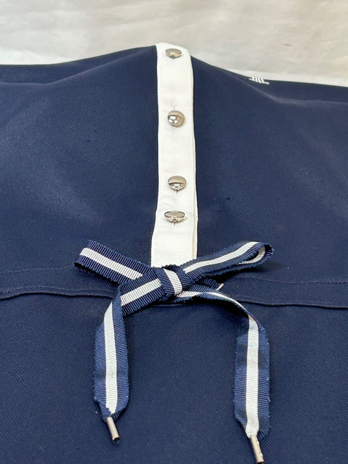 LANVIN SPORT ネイビー ワンピース 38 ランバンスポーツ☆LANVIN SPORT