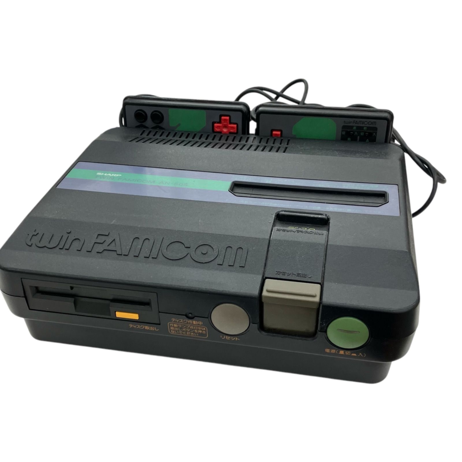 186000 現状品SHARP TWIN FAMICON AN-505 ツインファミコン