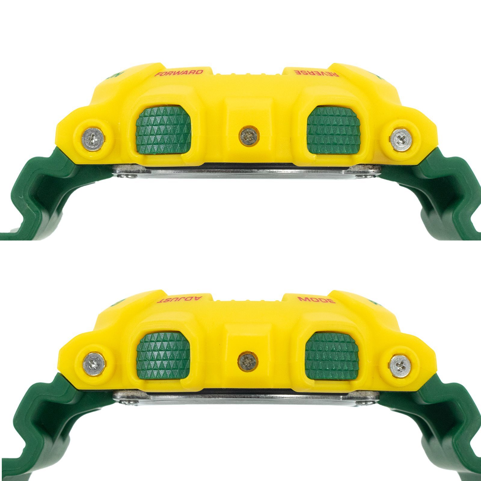 カシオ 腕時計 メンズ Gショック ラスタファリアン 黄色 緑 赤 大型 Y2K