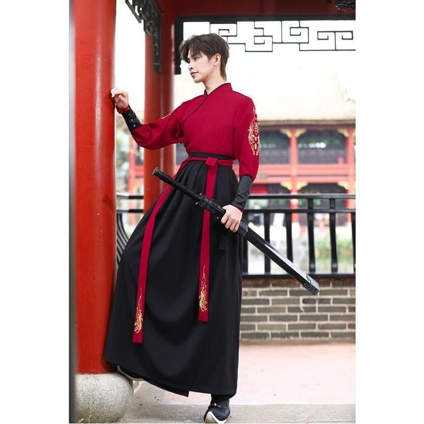 刺しゅう交差襟 ブラウス