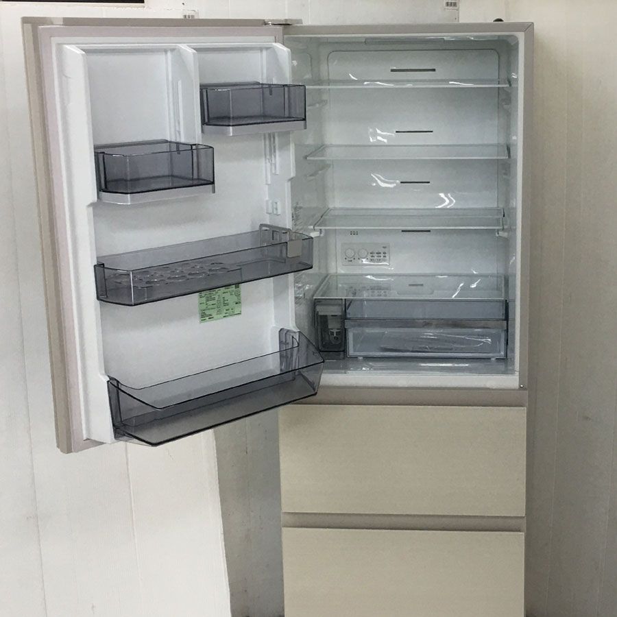 TOSHIBA GR-U36SVL 冷蔵庫 左開き ダークグレー【引越し処分品】 地域限定重量商品 東芝 TOSHIBA 冷蔵庫 グレインアイボリー GR-U36SVL