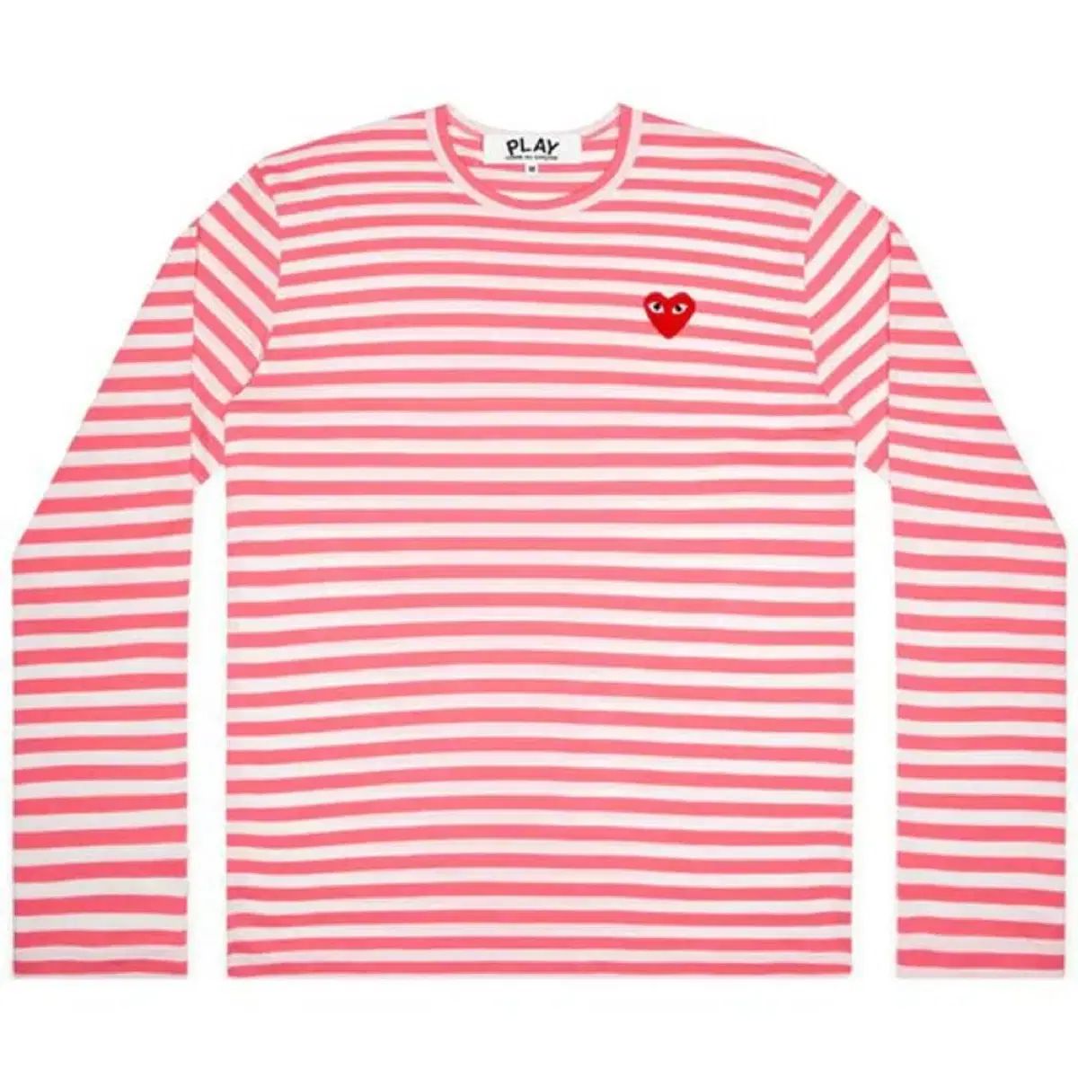 COMME des GARCONS コム デ ギャルソン ピンク 筆記する 長袖 m