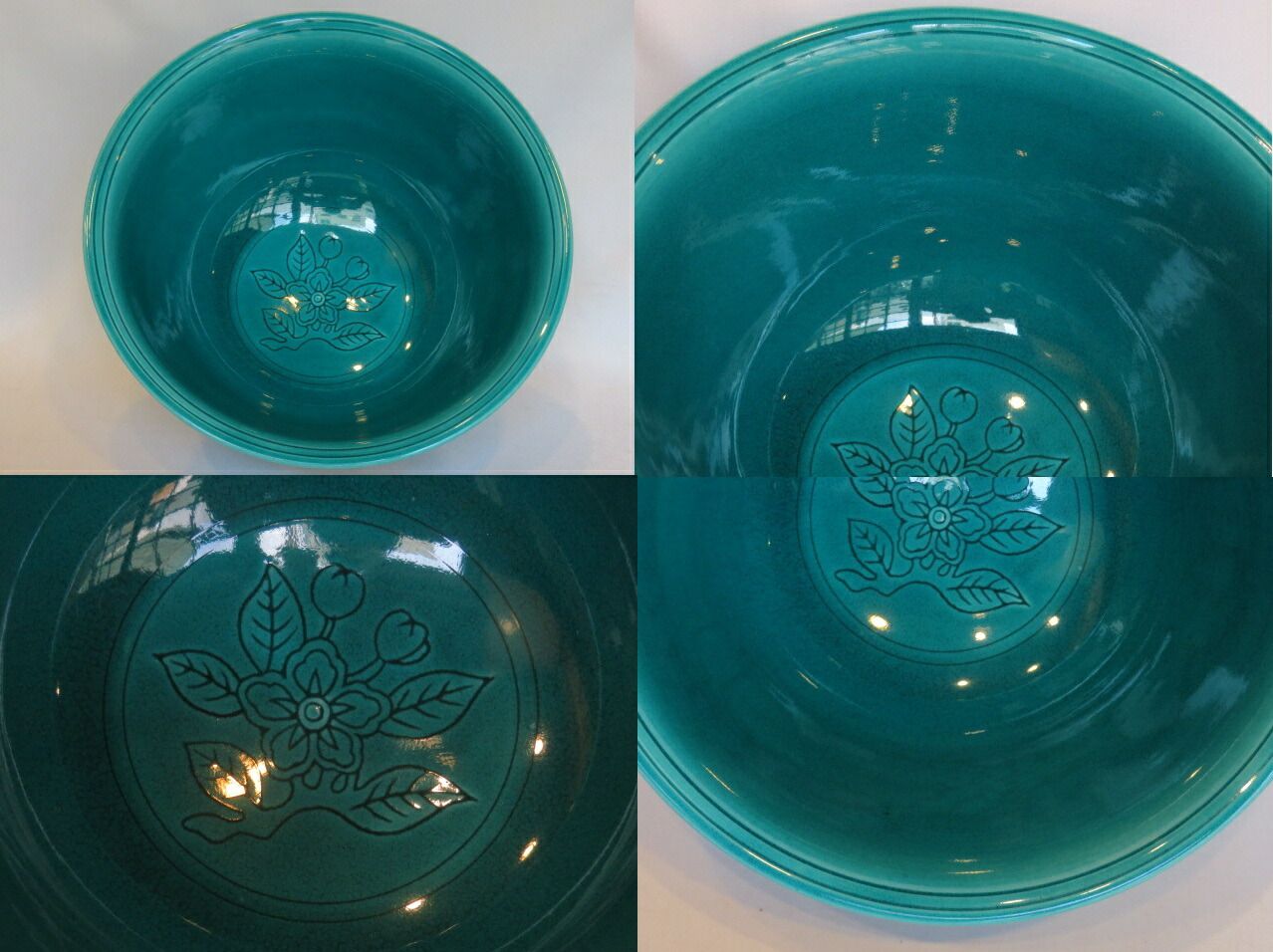 逢絢亭】茶道具 蓋置 京焼 浅黄交趾 水玉透し 永楽即全 共箱入り 蓋置