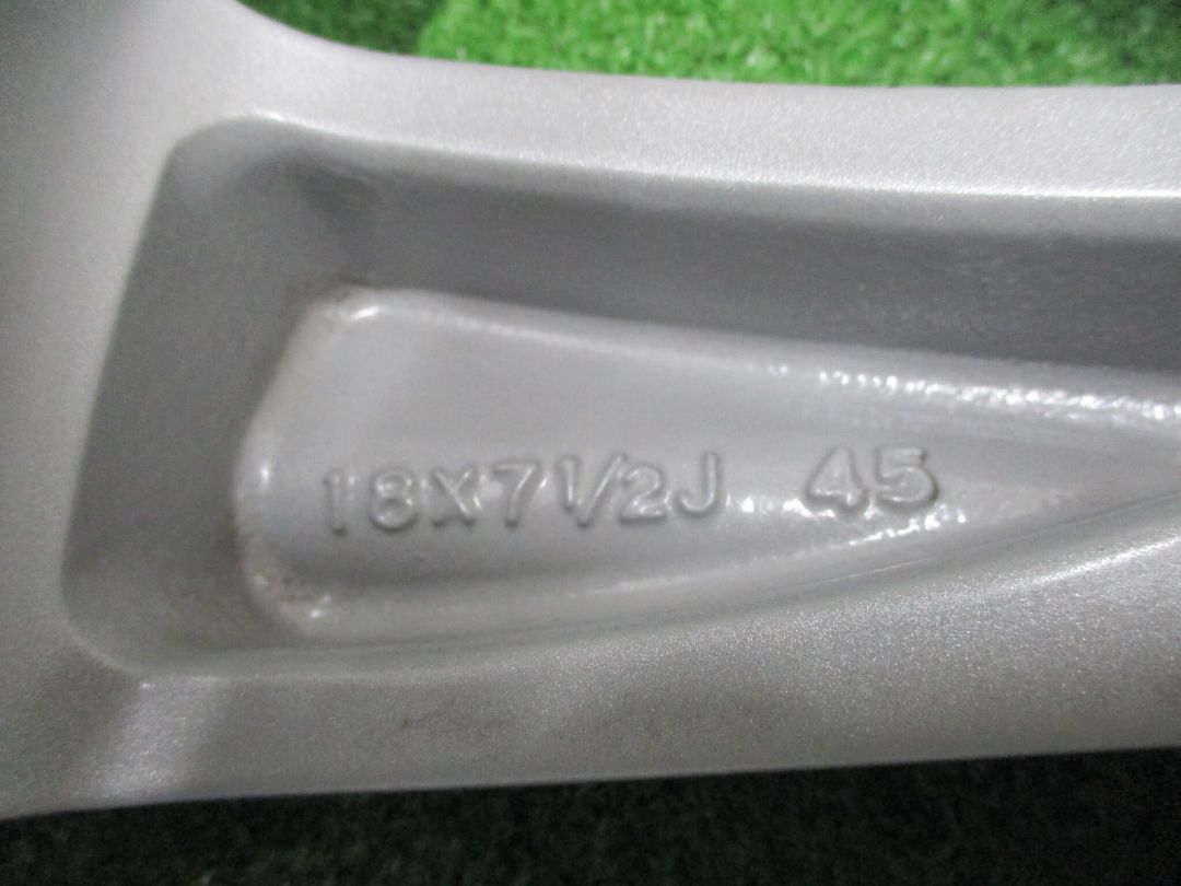 知的な トヨタ 30系アルファード純正 7.5J-18 5H114.3 45 30系アルファード ヴェルファイアなど ホイール 4本 Y91 大和店