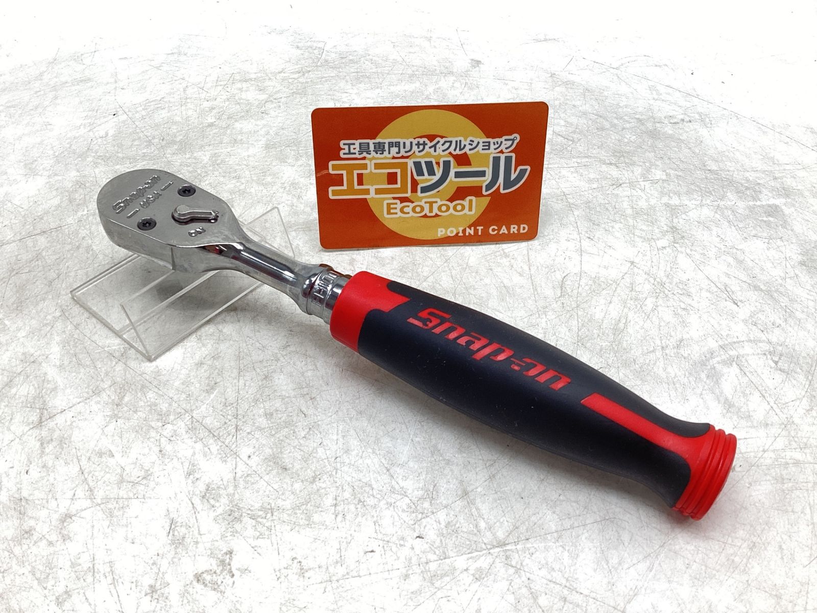Snap-on スナップオン 3 8 ラチェットハンドル 旧ロゴ FH100 ITQ13U7AGA2R エコツール豊田インター店 M02