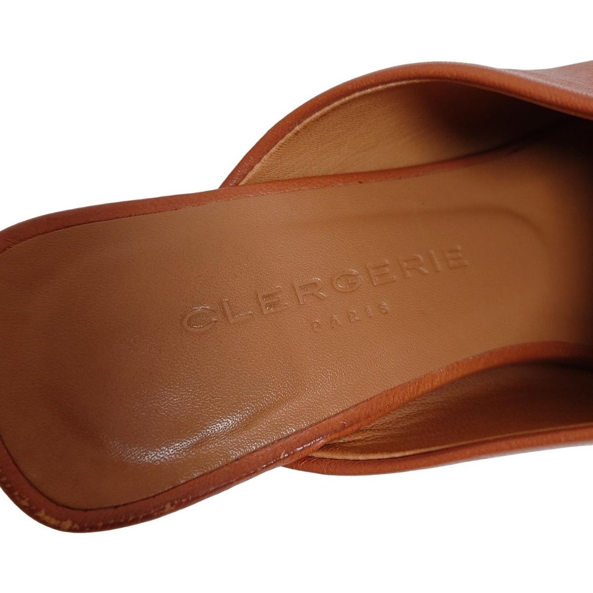 未使用品　CLERGERIE  クレジュリー  37(6 1/2)サイズ CLERGERIE(クレジュリー) サンダル 37 レディース - 白 ウェッジ