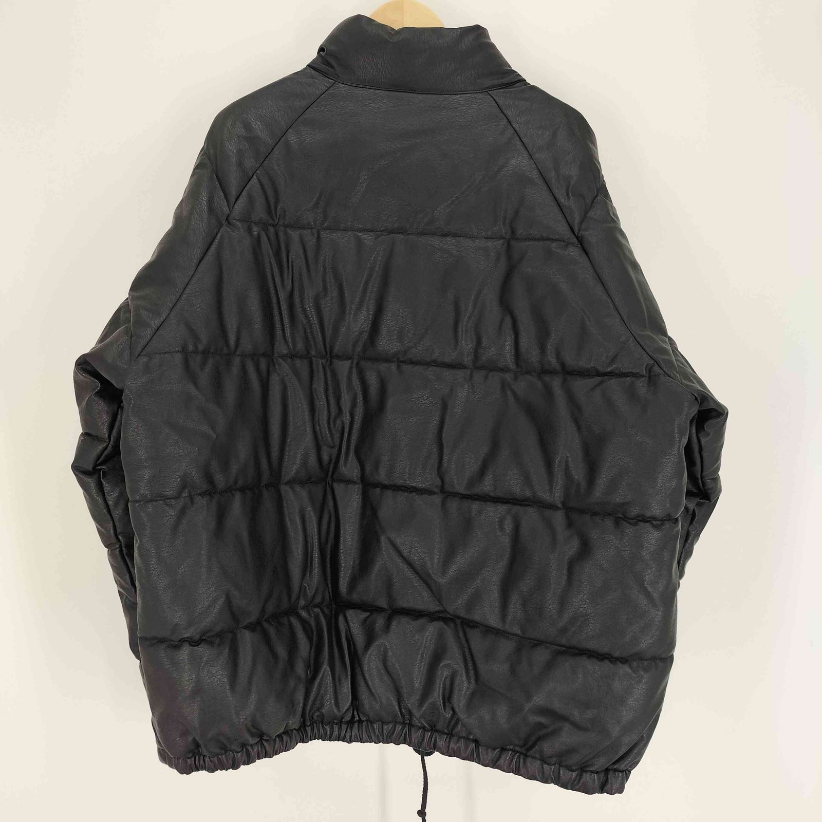☆バックナンバー メンズ 本革 レザー ライダース ジャケット 黒 XL 