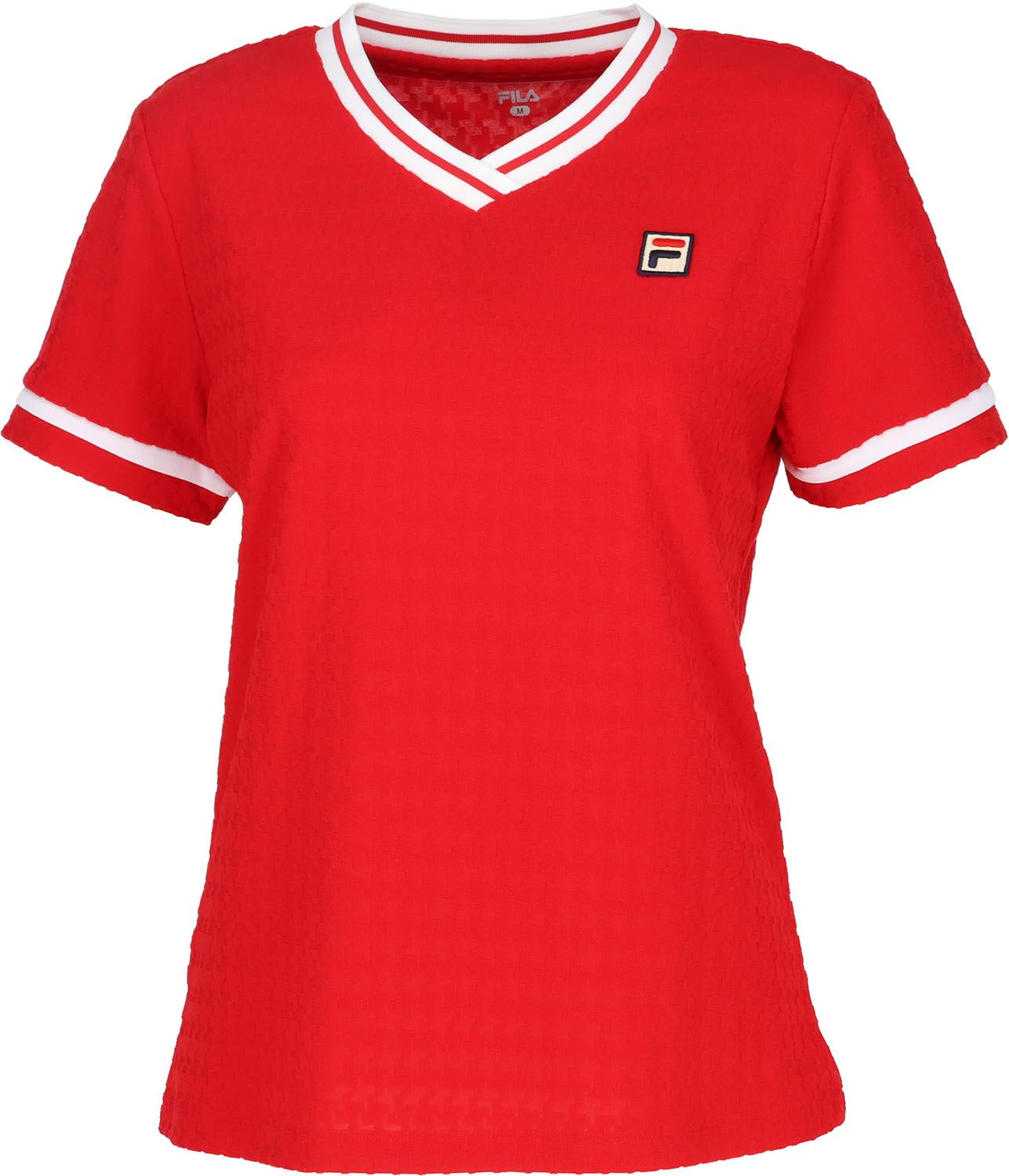 フィラ FILA テニス ゲームシャツ EL0028 34Z アイボリー