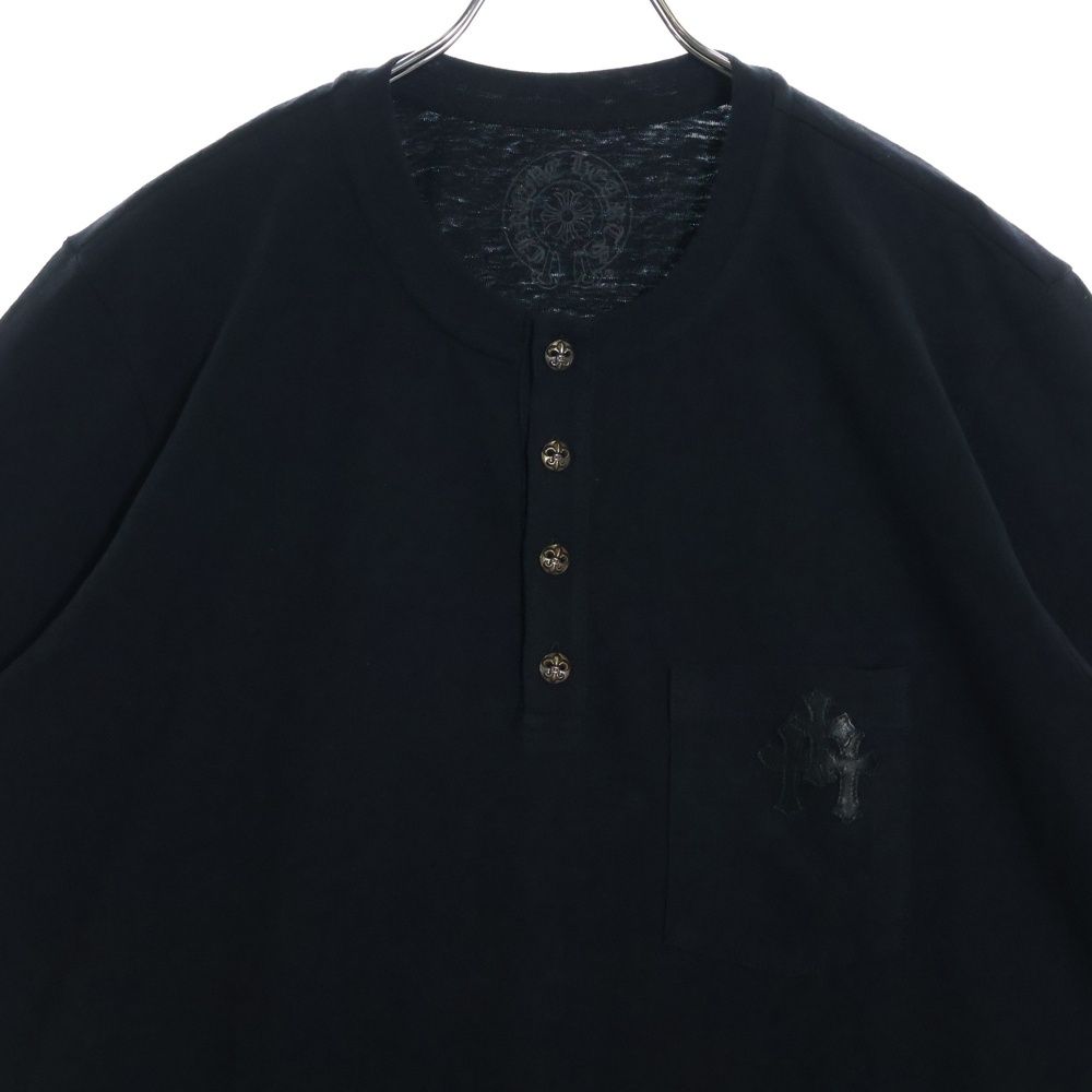CHROME HEARTS (クロムハーツ) BSフレアボタン ヘンリーネック