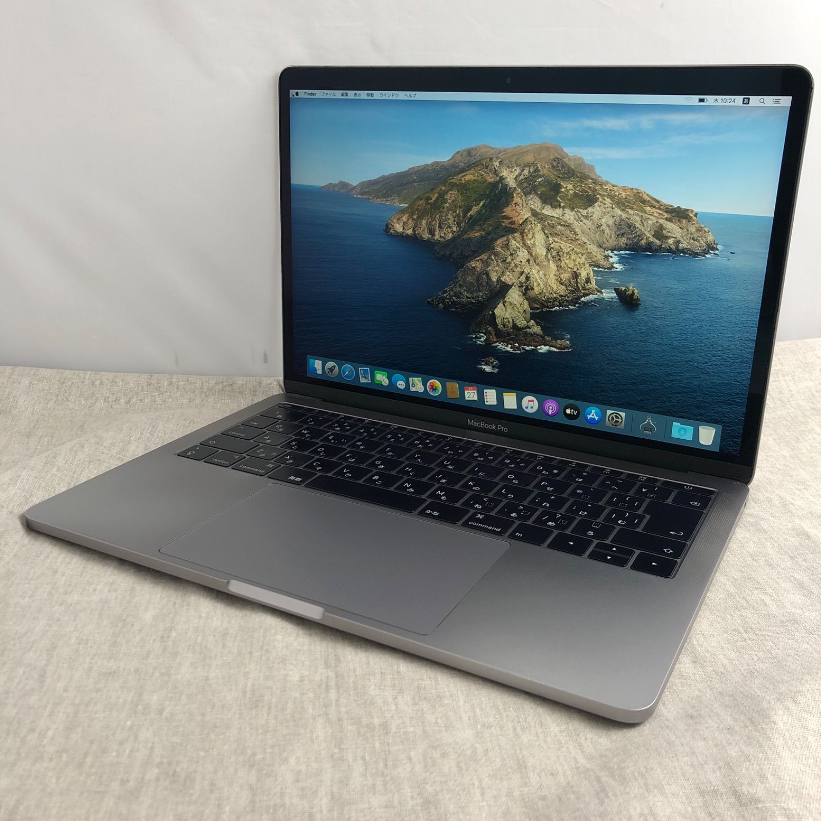 ジャンク品・本体のみApple MacBook Pro (13-inch， 2017， Thunderbolt 3ポートx 2)  【i5・16GB・256GB】画面表示異常 他　A1708 EMC3164/LT-JUNK-240379（164234）