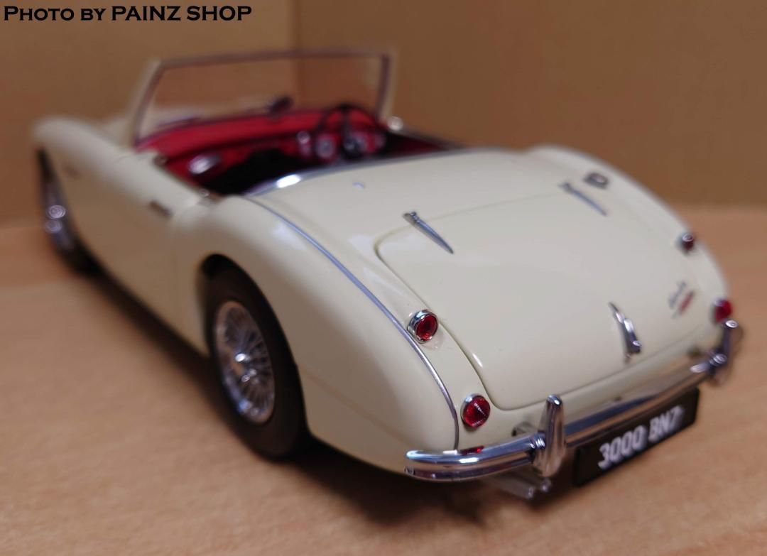 1/18 オースチンヒーレー3000 ホワイト Austin Healey 京商 - メルカリ