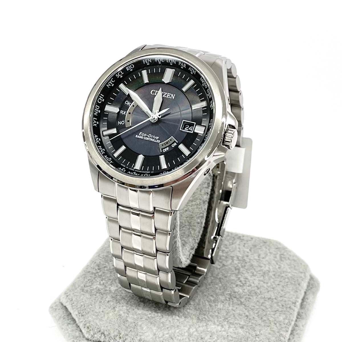 超美品！新品同様！シチズン アテッサ チタン フルコマat8040-57e 超美品！新品同様！シチズン アテッサ チタン フルコマat8040-57e