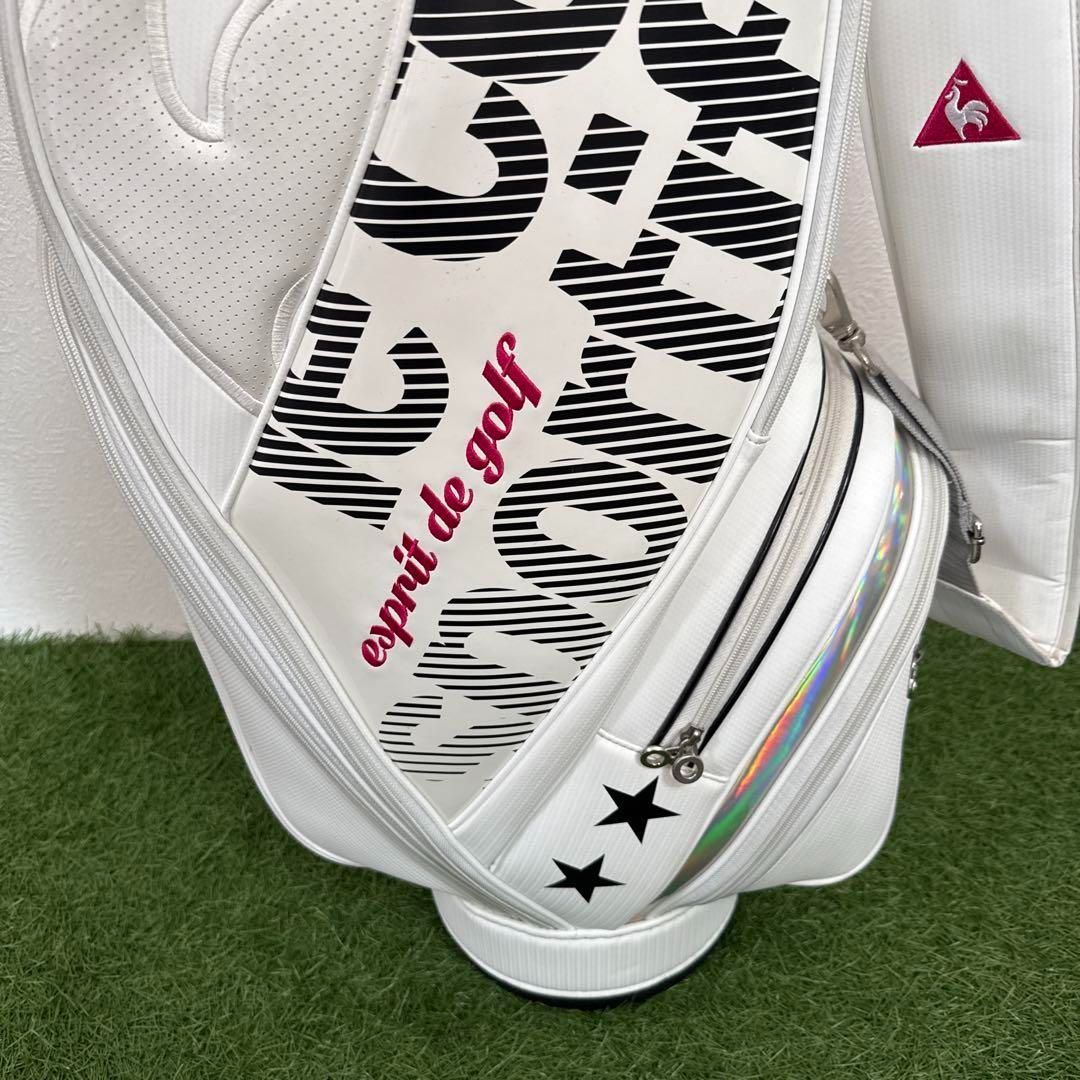  ホワイトゴルフバッグ キャディバッグ ゴルフバッグ キャディバッグ ゴルフ