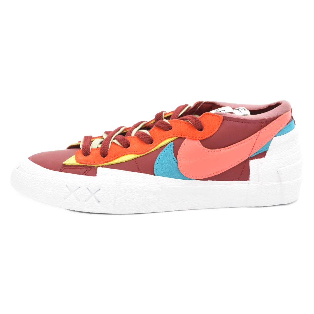 NIKE (ナイキ) ×SACAI×KAWS BLAZER LOW TEAM RED DM7901-600 サカイ ...