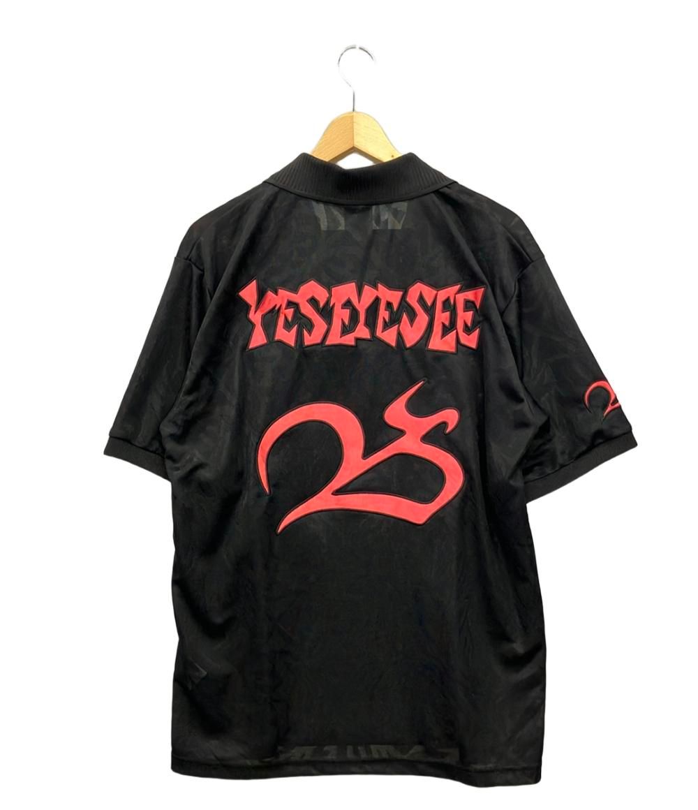 【YESEYESEE】★Y.E.S ジャカードフットボールT★ 美品 イエスアイシー ジャガードフットボールTシャツ メンズ