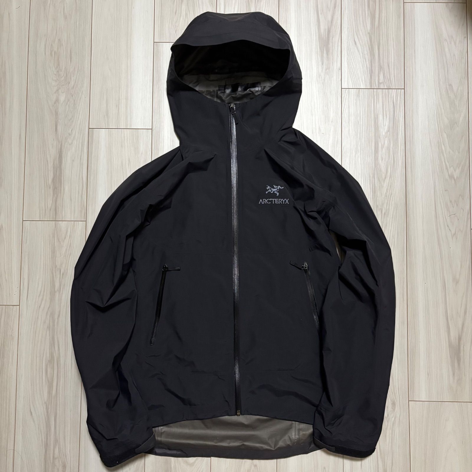 アークテリクス ゼータSLジャケット メンズM 黒 ゴアテックス ナイロンジャケット 防水