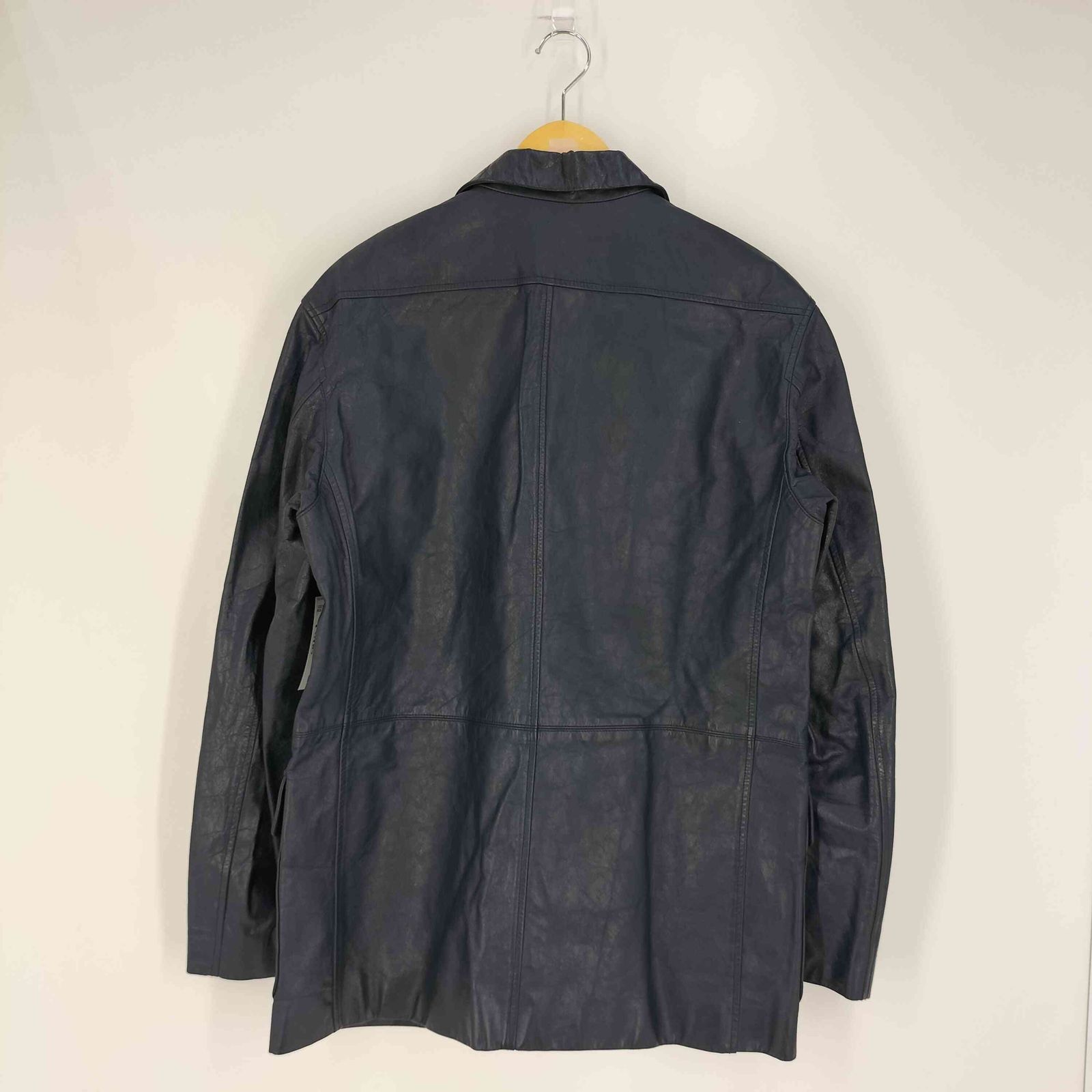 イッセイミヤケメン　1999aw シュリンクレザージャケット イッセイミヤケメン 1999aw シュリンクレザージャケット