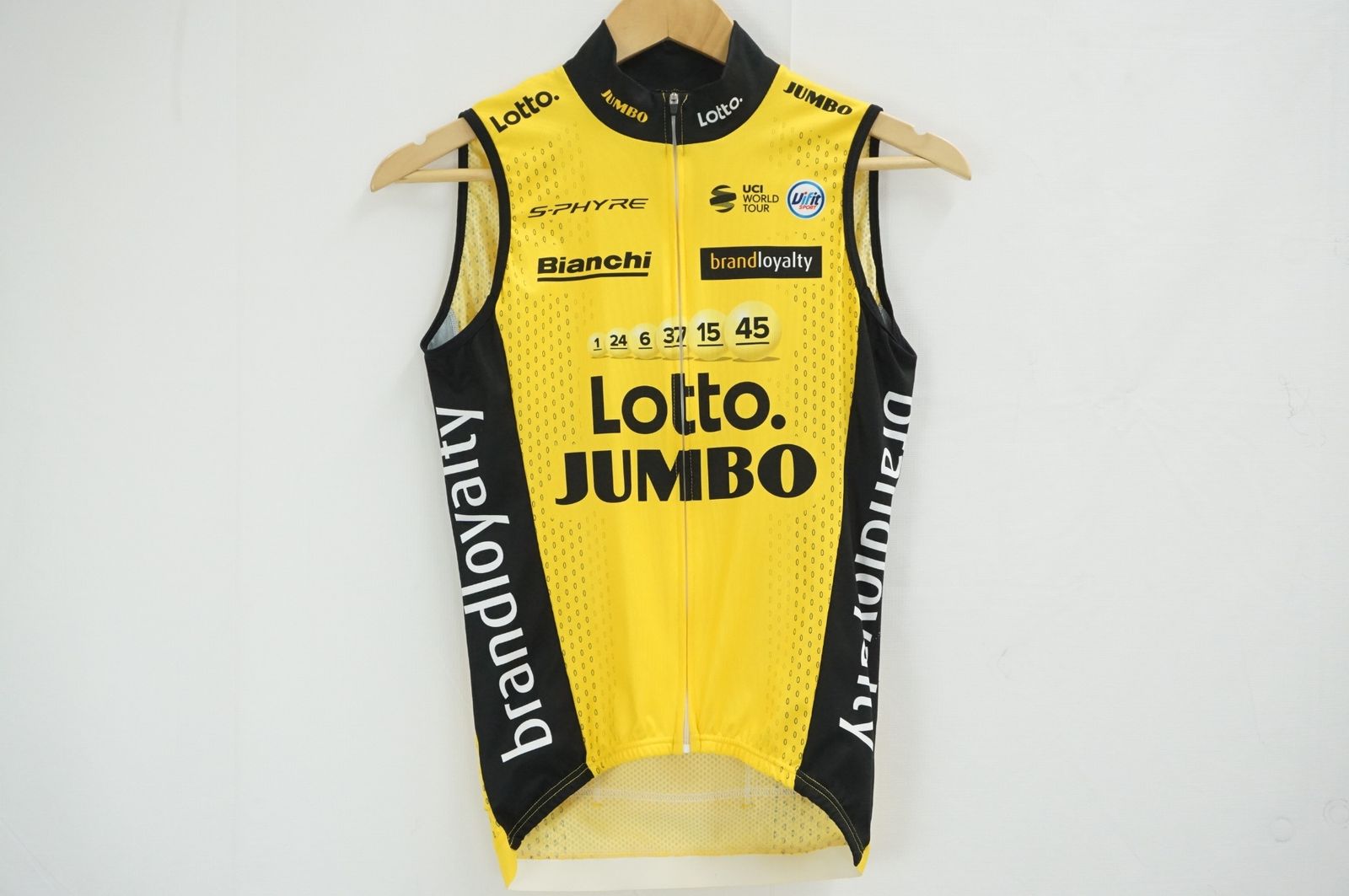 支給品 Lotto Jumbo サーマルベスト サイクルジャージ SHIMANO 支給品