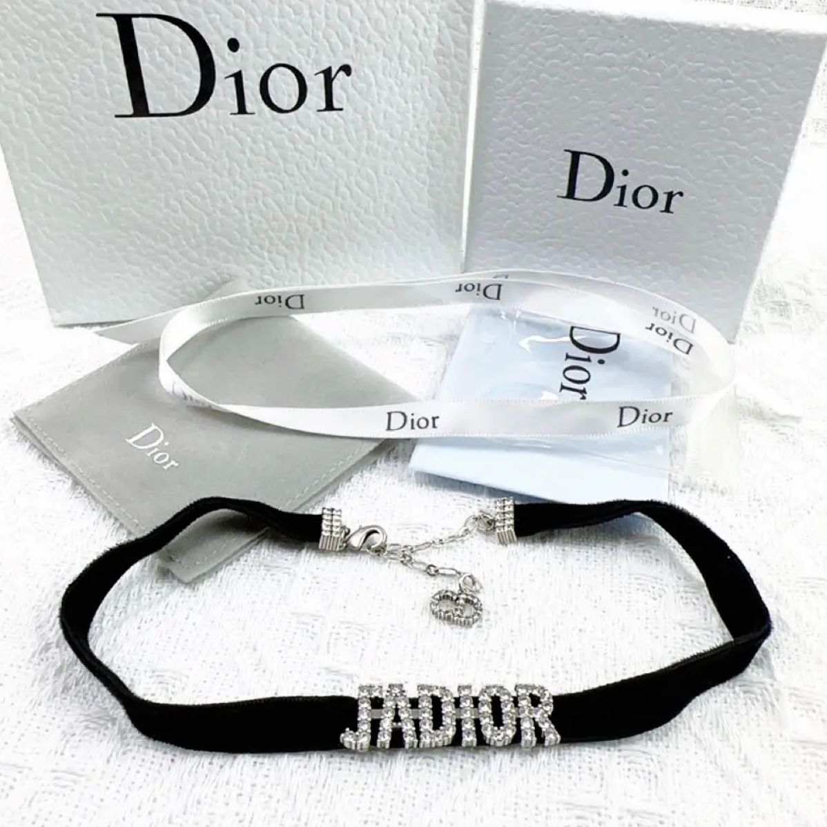 【未使用品】ディオール Dior ジャディオール チョーカー ネックレス