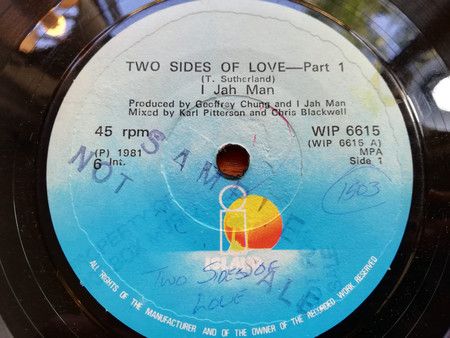 7” Ijahman Levi Two Sides Of Love - Part 1 WIP6615 Island Records |00080