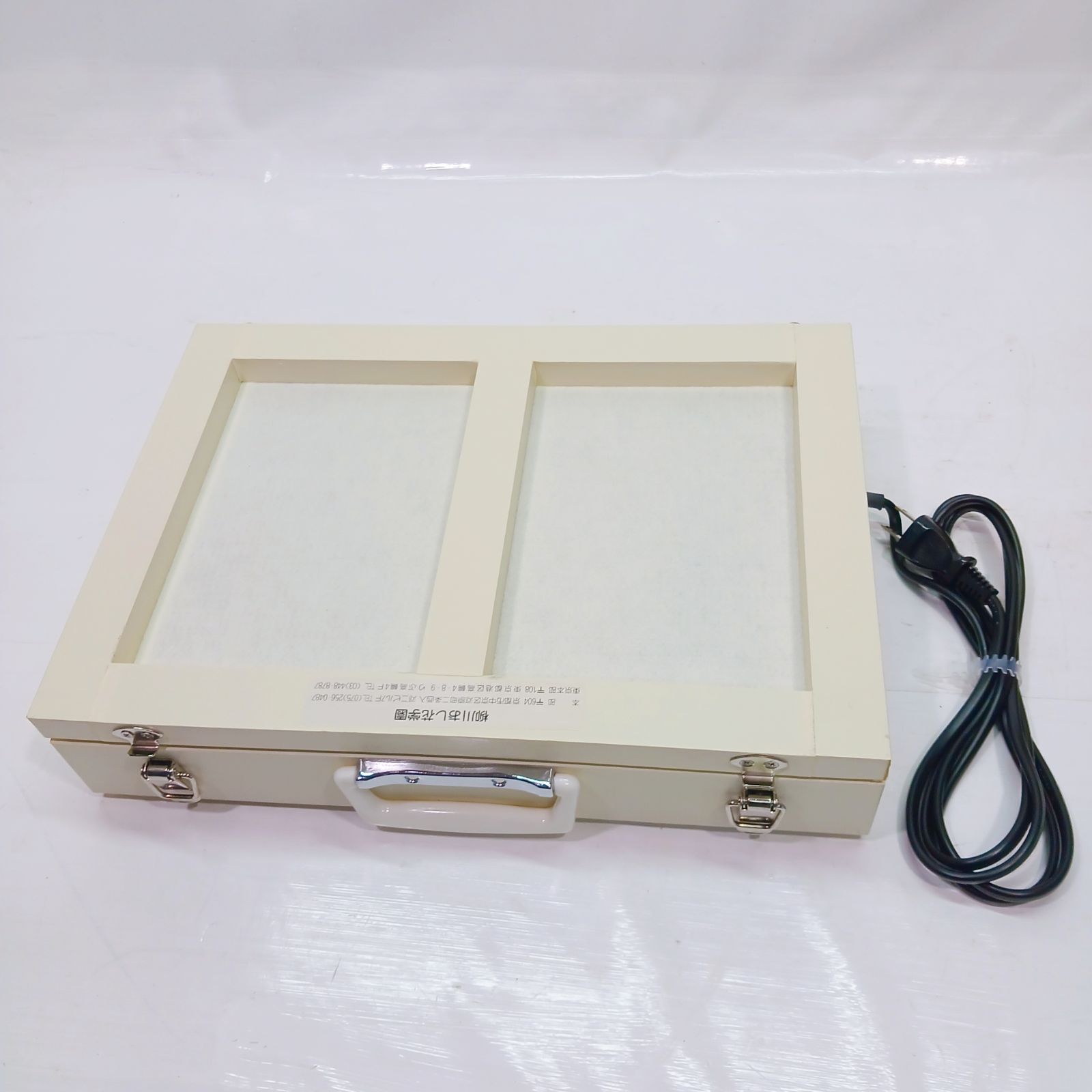 【動作確認済】柳川式電気押し花器 押し花器 ドライフラワー作成機 希少！柳川式電気押し花器 中古 - メルカリ