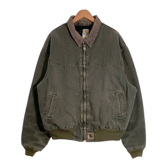 00's Carhartt カーハート サンタフェジャケット ダック モス