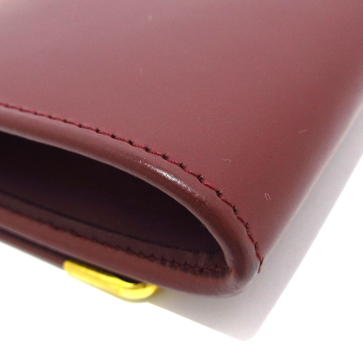 専用カルティエ CARTIER マストライン ポーチ 小物入れ レザー ボルドー カルティエ ポーチ 小物入れ マストライン ボルドー レザー