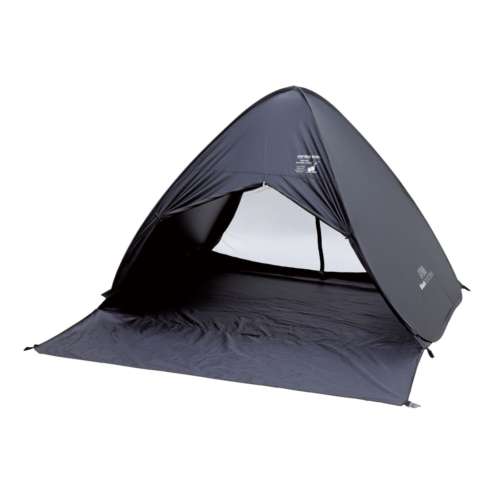 新着商品 キャリーバッグ付属 1～2人用|3~4人用|フルクローズ UVカット ビーチ ワンタッチ ポップアップテント テント STAG キャプテンスタッグ CAPTAIN