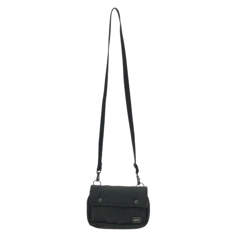美品】PORTER タンカー ショルダーバッグ S 2層 ブラック 吉田カバン 