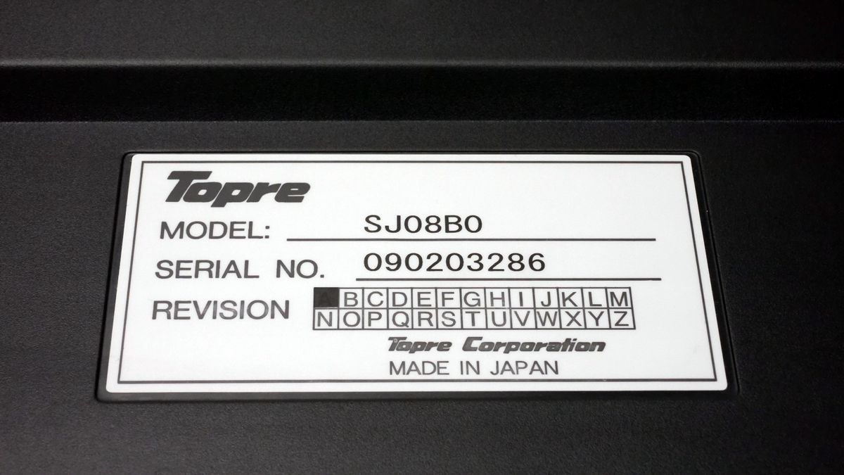 【中古】東プレ 108UBK USB接続108キー日本語キーボード SJ08B0 ブラック-5