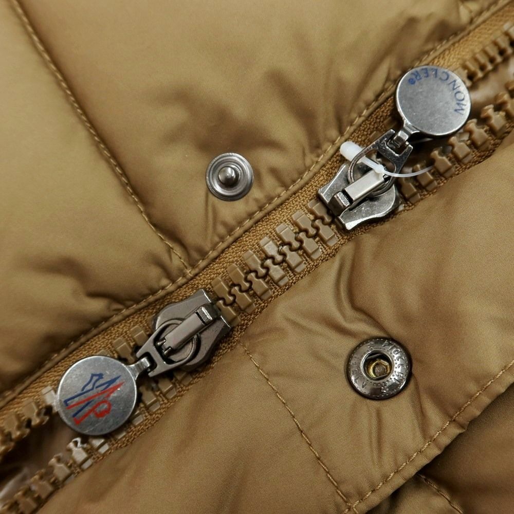 【中古】モンクレール MONCLER BERNARD ダウンベスト ブラウン【サイズ1】【メンズ】-4