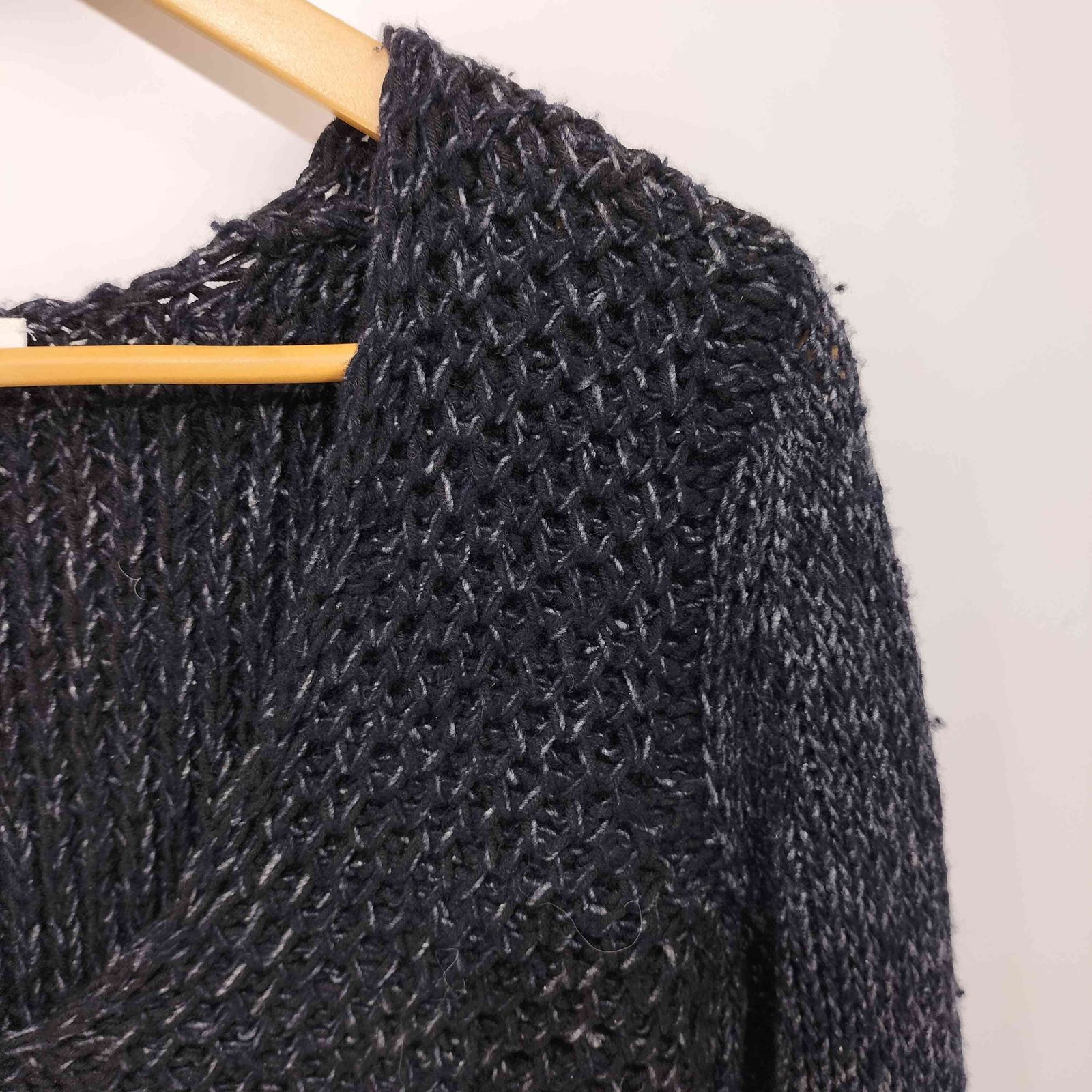 ヘルムートラング HELMUT LANG シルク混 Vネック L/S ニット
