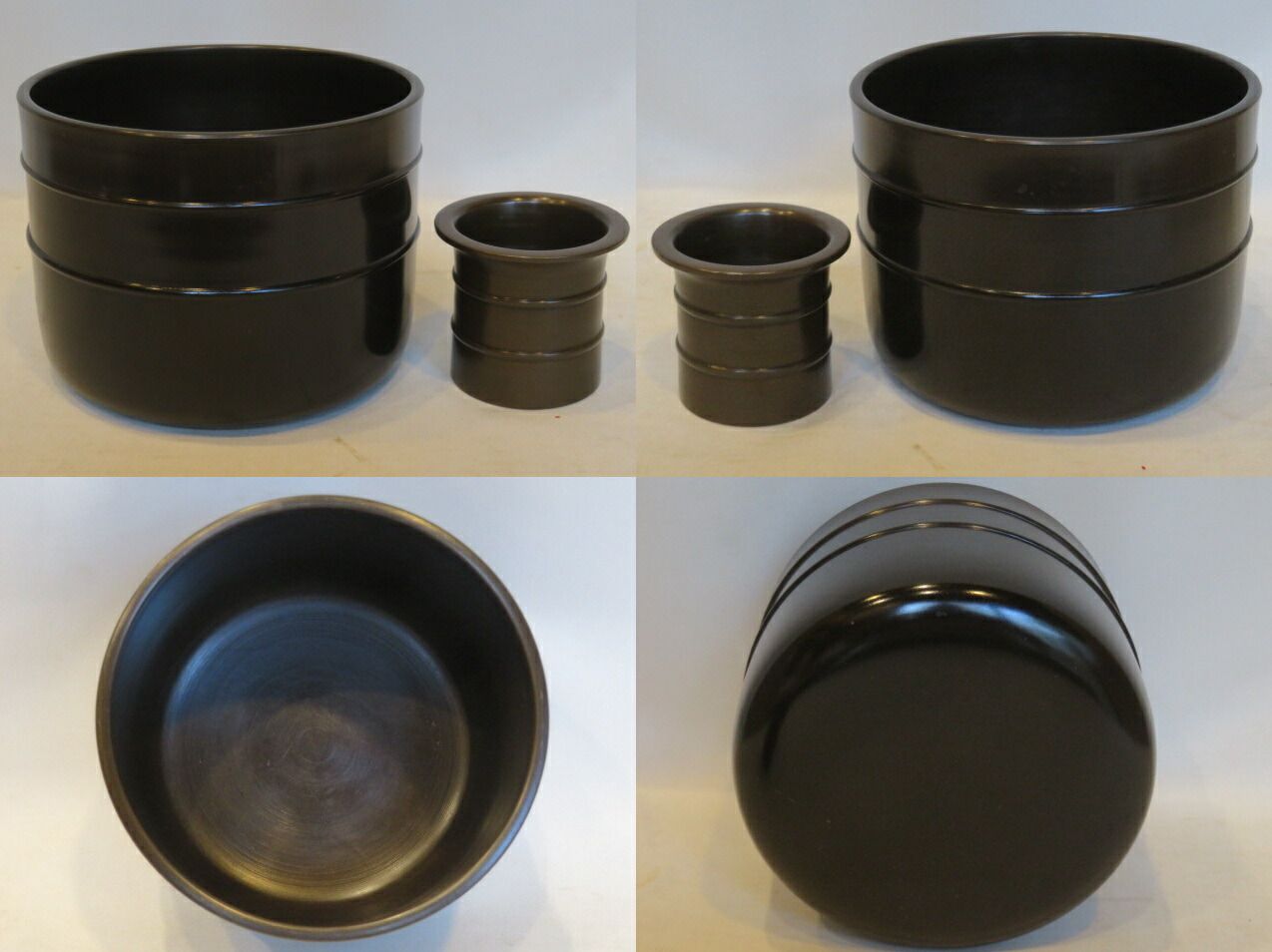 七月◇特売品）鋳師 金森浄栄作 唐銅皆具 一揃 茶道具【税込