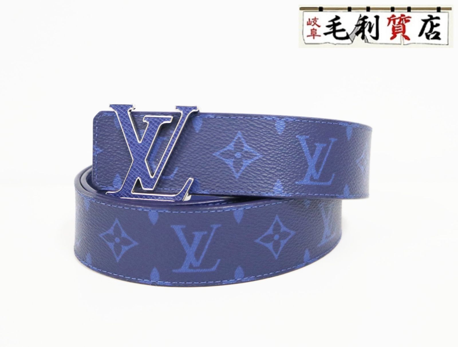 ルイヴィトン LOUIS VUITTON タイガラマ サンチュールLV イニシャル