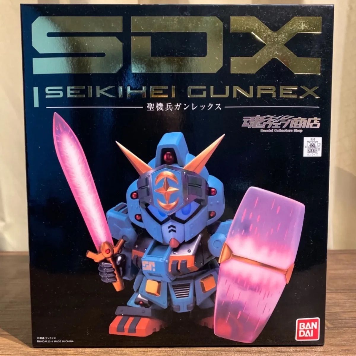 ガンダム フィギュア バンダイ 聖機兵ガンレックス SDX - メルカリ