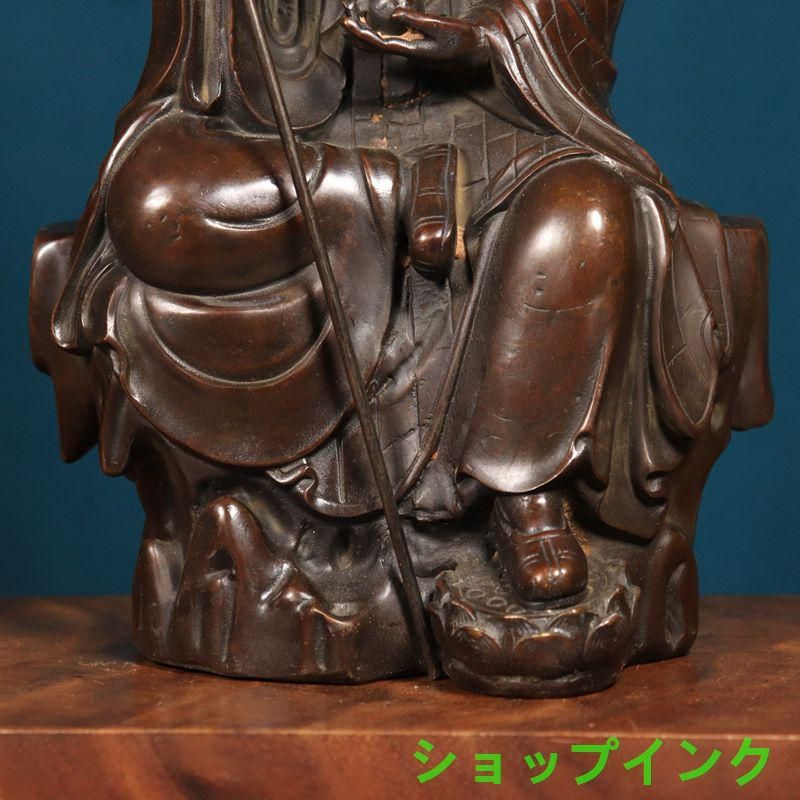 銅製 仏像 地蔵王菩薩仏像 応接間仏間 家庭用 室内 奉納 工芸品