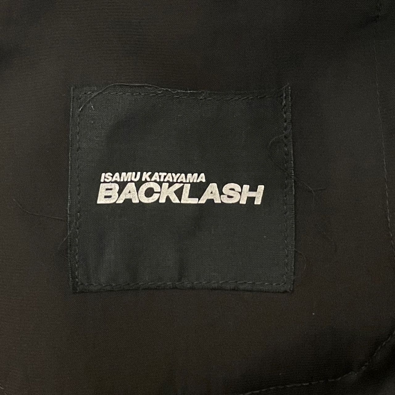 定価47300円 新品 ISAMU KATAYAMA BACKLASH 23SS EMBROIDER OUT