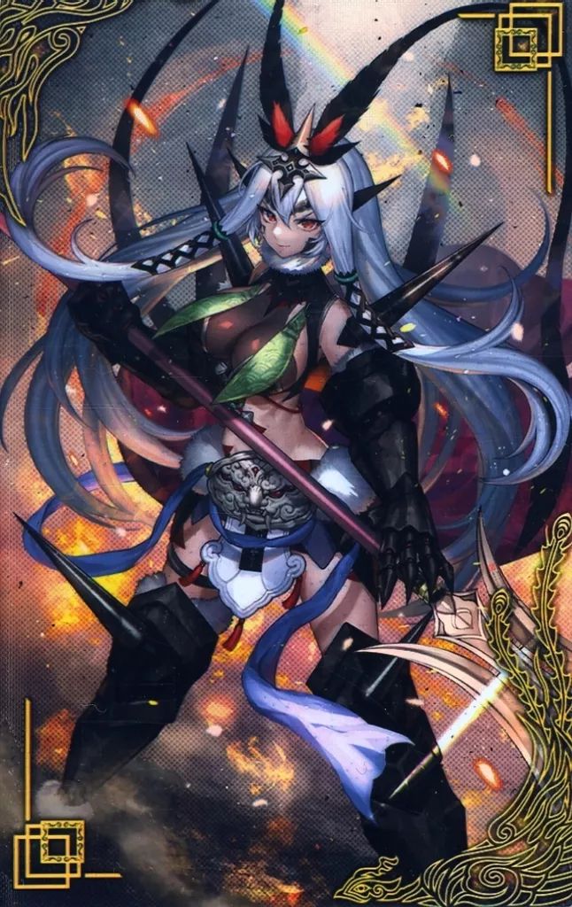 中古】英傑大戦 玄118[ER]：呂姫(絆武将) - メルカリ