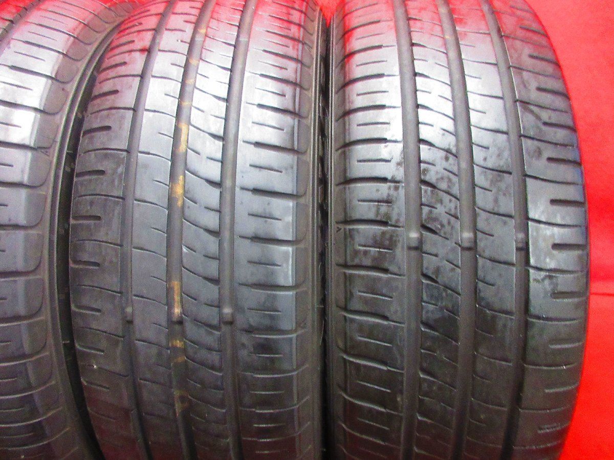 ★☆良品バリ山!!195/60R15 ダンロップ エナセーブ EC203 4本セット!! A24☆★ DUNLOP ENASAVE EC204 185⁄60R15 15インチ 夏タイヤ 4本 2019年製 バリ