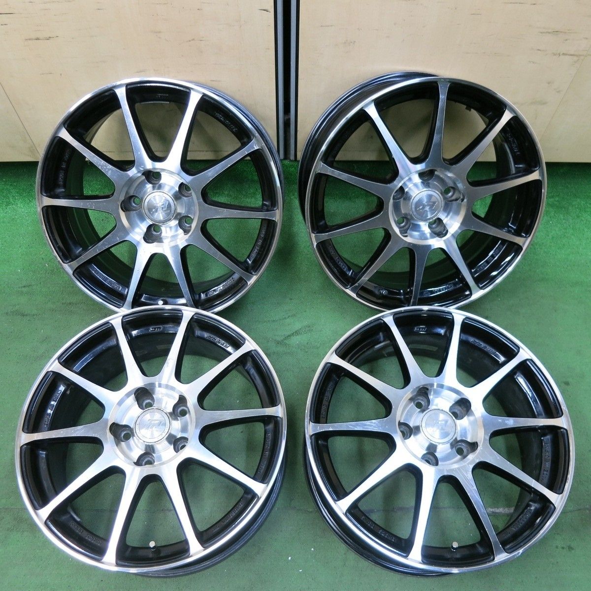 4本価格 ENKEI RIVAZZA PLATINUM ホイール 17インチ 17×7J エンケイ リヴァッツァ PCD114.3|5H 5021012SYホ