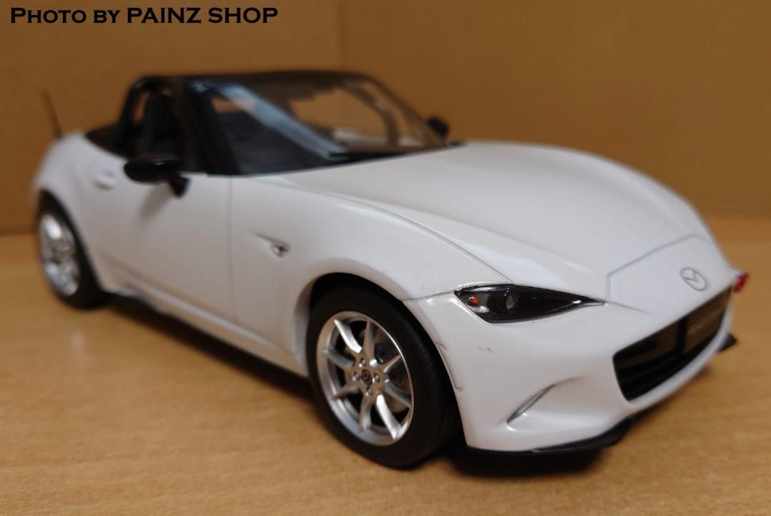 1/18 マツダニューロードスター NR-A ホワイト NR-A MAZDA - PAINZ