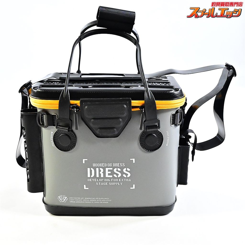 ドレス バッカン 34L ロッドホルダー4本 タックルバッグ タックルボックス 肩掛け DRESS K_100 e08098