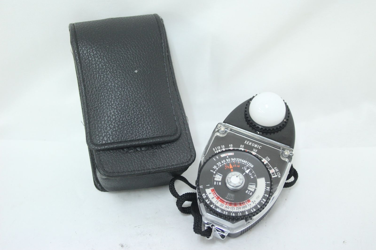 返品保証 セコニック Sekonic Exposure Meter Studio Deluxe Model L-398 ソフトケース付き 露出計 v6879