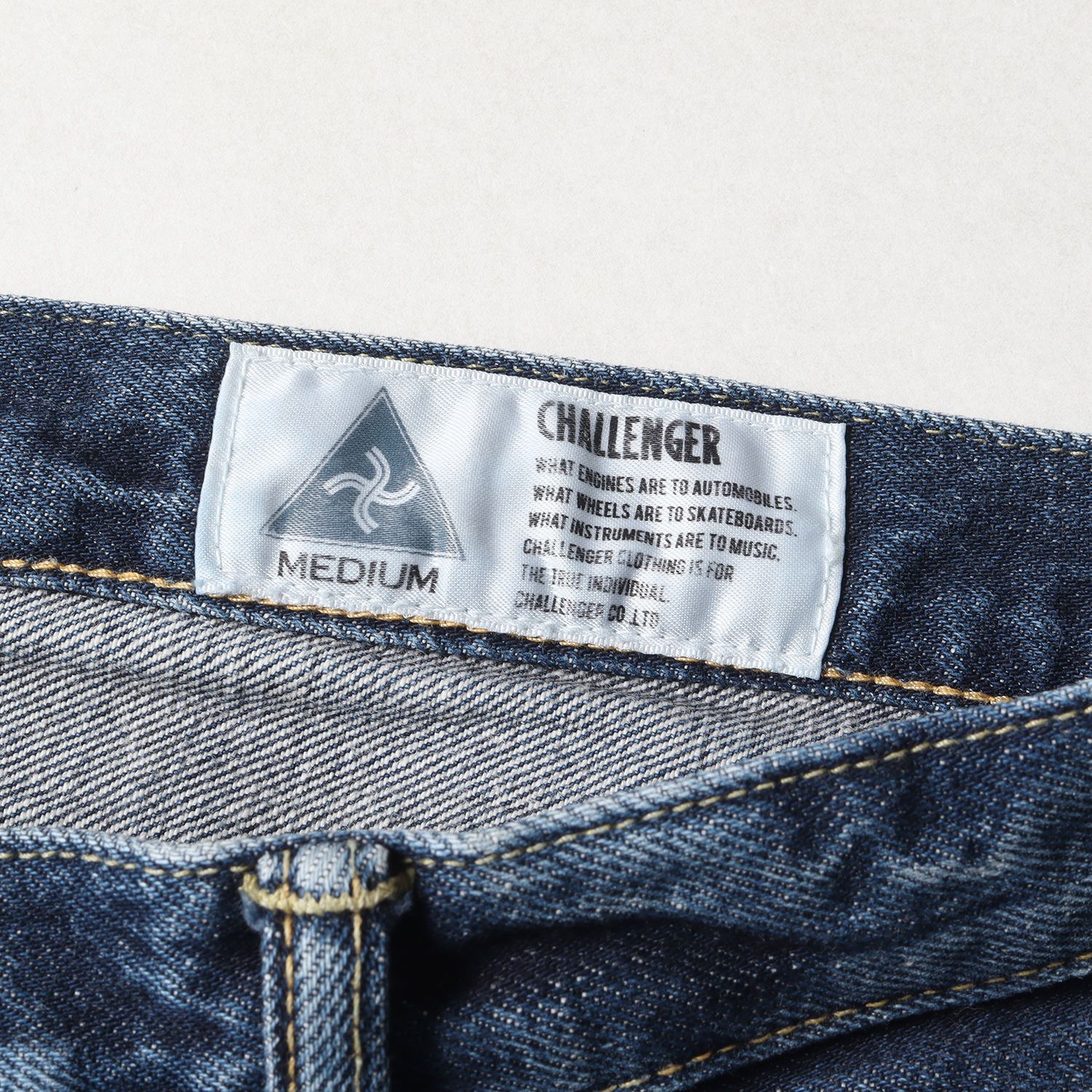 美品 CHALLENGER チャレンジャー パンツ サイズ:M ダメージリペア加工 
