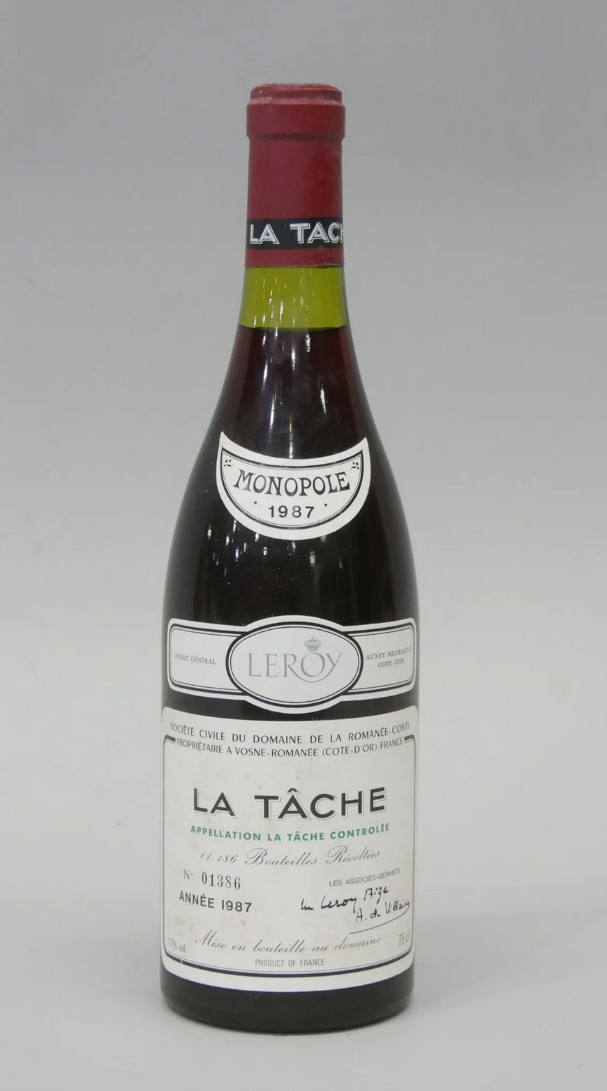 DRC ラターシュ 1987年 0.75L 古酒 状態注意 - メルカリ