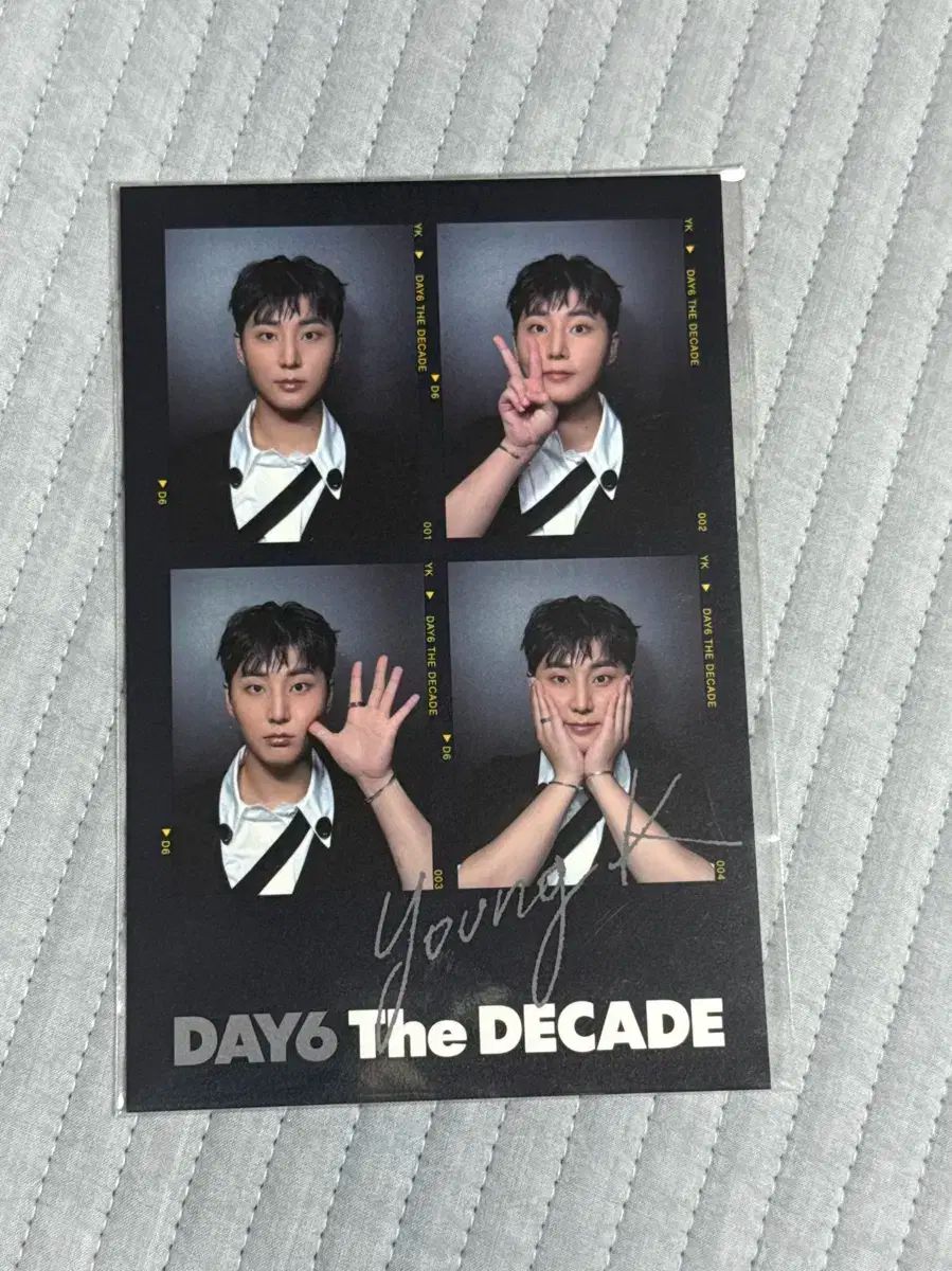 DAY6 ヨンケイ(Young K) The Decade トレカ DAY6 The DECADE